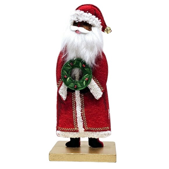 Simple Ethnic Santa Fabric Christmas Holiday Party Decor - Picture 1 of 4